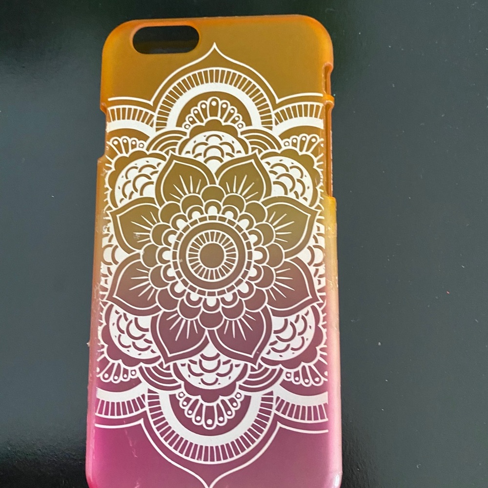 Gradient Mandala Print IPhone 7 case